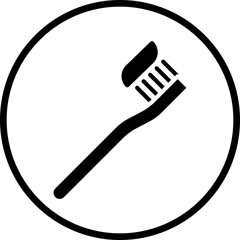 Vector Design Tooth Brush Icon Style