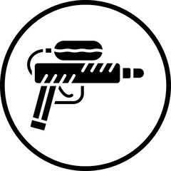 Vector Design Water Gun Icon Style