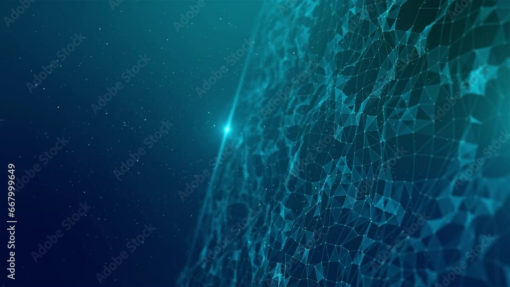 Aufkleber digital technology speed deep learning big data background, cyber nano information, innovation futur