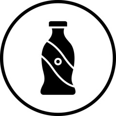 Vector Design Cola Bottle Icon Style