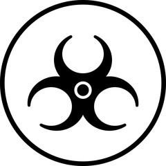 Vector Design Biohazard Icon Style