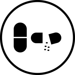 Vector Design Capsule Icon Style