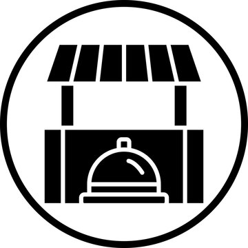 Vector Design Food Cart Icon Style