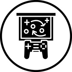 Vector Design Game Strategy Icon Style