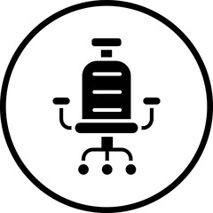 Vector Design Gaming Chair Icon Style