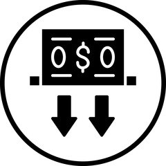 Vector Design Deposit Icon Style