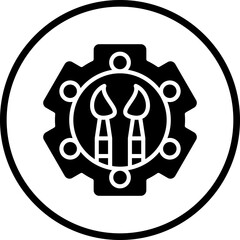 Vector Design Art Progress Icon Style