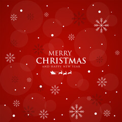 Merry christmas holiday design background