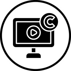 Copyright Icon Style