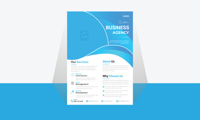 Flyer design template