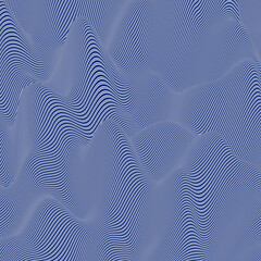 Abstract Wave Pattern, colored background