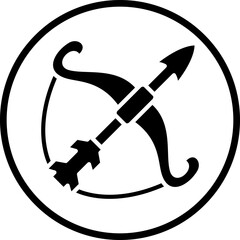 Bow Arrow Icon Style