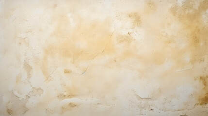 Colour old concrete wall texture background. Close up retro plain cream color cement wall...