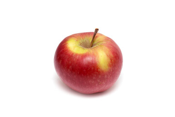 Fototapeta na wymiar Red apples on a white background. Photo.