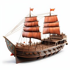 wooden ship