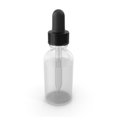 Glass Dropper Bottle PNG