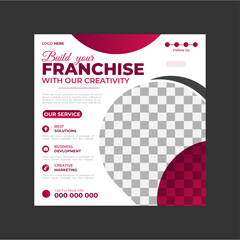 Vector Corporate Business Social Media Post Design Template For Your Marketing Business Agency 