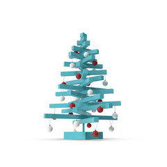 Stylized Christmas Tree PNG