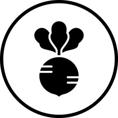 Radish Icon Style