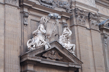 Obraz premium San Gaetano, also known as Santi Michele e Gaetano, is a Baroque church in Florence, Italy, located on the Piazza Antinori.