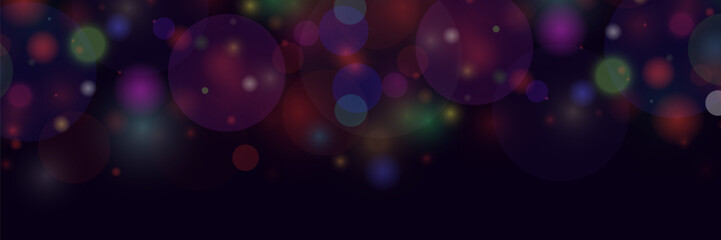 Background of multi-colored circles, bright confetti, sparkles. Abstract background pattern.