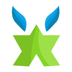 vector cool unique logo 