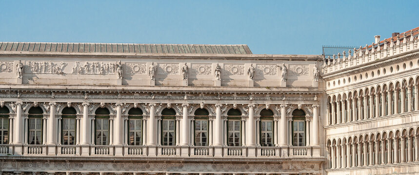 The Museo Correr is a museum in Venice. The building that encloses the far end of the Piazza San Marco