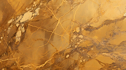 Polished gold marble