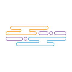 Abstract Rounded Decoration