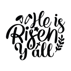 Obraz premium He is risen y'all