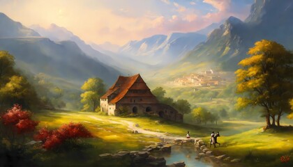 Naklejka premium Generated image