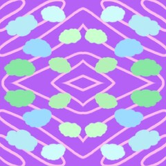 seamless pattern with hearts