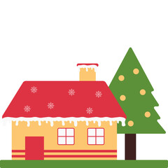 Christmas House Icon