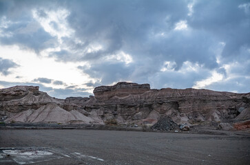Yadan Landform in the Morning