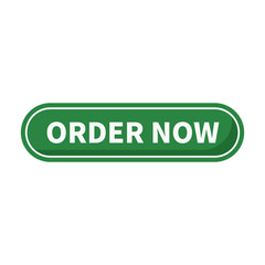 Order Now In Green Rectangle Rounded With White Line For Advertisement Marketing
