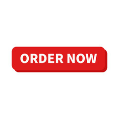 Order Now In Red Rectangle Shape For Advertising Marketing
