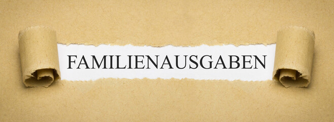 Familienausgaben