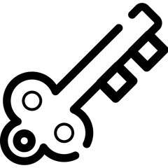 Door Key Icon