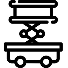 Scissor Lift Icon