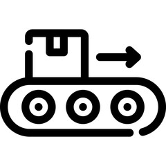 Conveyor Belt Icon
