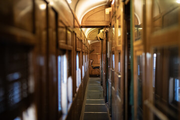 Train corridor