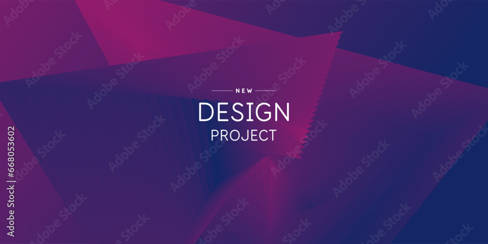 Poster abstract geometric background of simple shapes. a template for design and creativity.