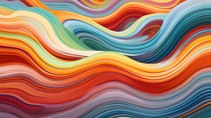 abstract colorful background with wave lines, colorful abstract 3d wave background