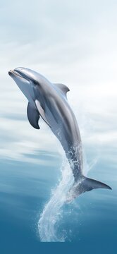 Highresolution Stock Photo Of Dolphin Jumping Out Of Water