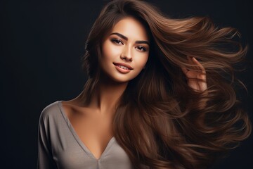 Fototapeta premium Enchanting beauty of a mermaid gracefully swimming in the sea