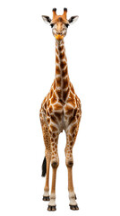 Obraz premium Giraffe Isolated