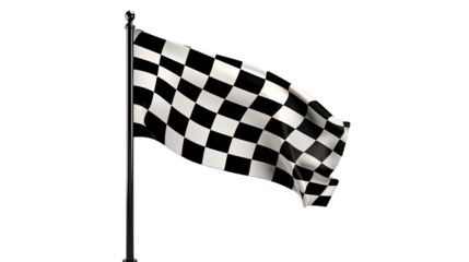 checkered racing flag