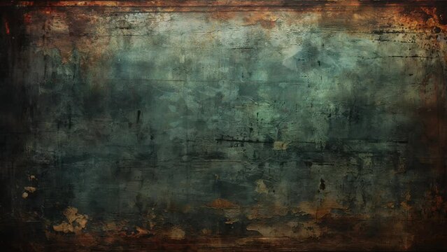 Fading Paint and Worn Cement in a Grunge Textured Background