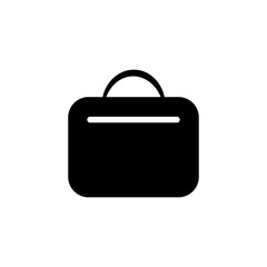 Silhouette Shopping Bag Icon