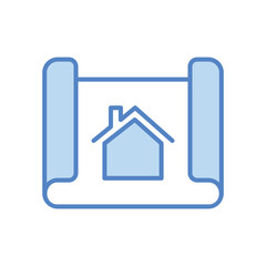 Interior design icon isolate white background vector stock illustration